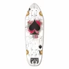 Mini Cruiser Ace Of Spades Deck - White Ace