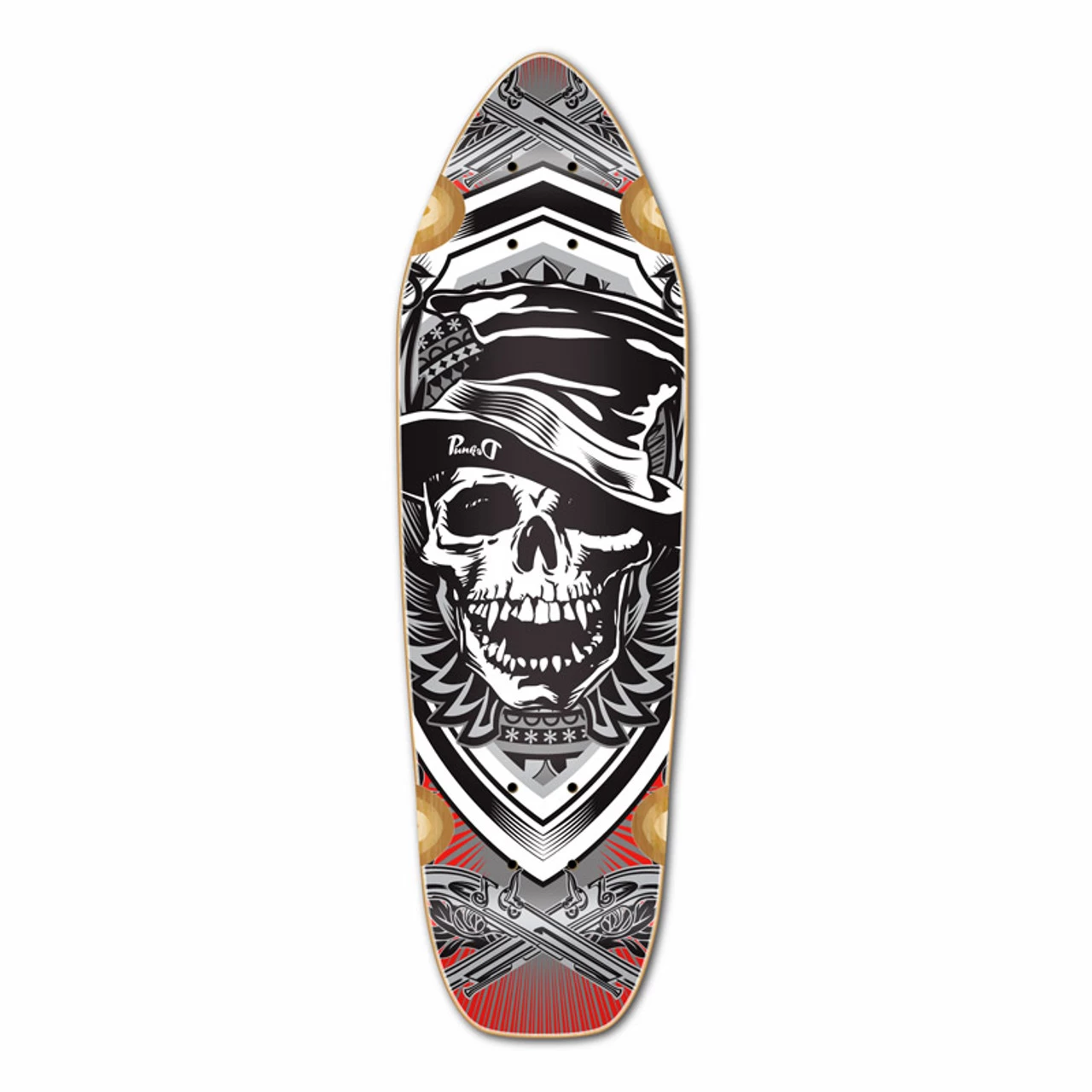 Mini Cruiser Skull Hat Deck 1 Mini Cruiser Skull Hat Deck