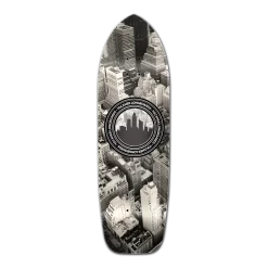 Old School Longboard Deck - New York