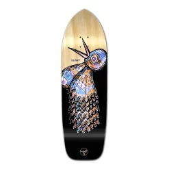 Old School Longboard Deck - The Bird Series Natural
