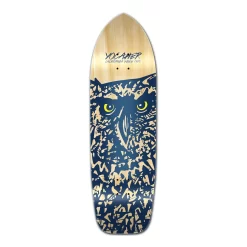 Old School Longboard Deck - Spirit Animal Series - Owl