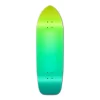 Old School Longboard Deck - Gradient Green