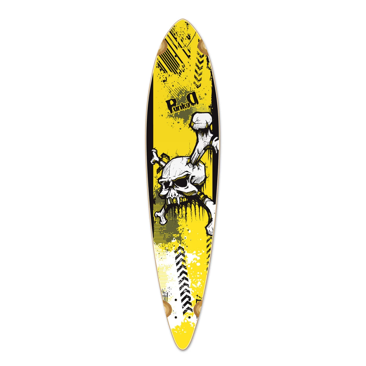 Pintail YSkull Longboard Deck 1 Pintail YSkull Longboard Deck