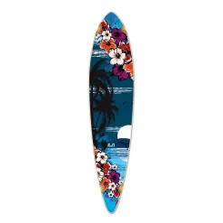 Pintail Tropical Night Longboard Deck