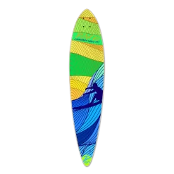 Pintail Longboard Deck - Surf's Up