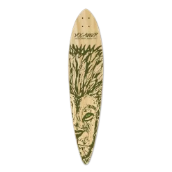 Pintail Longboard Deck - Spirit Animal LION