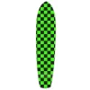 Slimkick Longboard Deck - Checker Green
