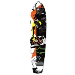 Slimkick Longboard Deck - Mixitup DJ