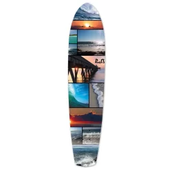 Slimkick Longboard Deck - Seaside