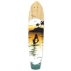 Slimkick Longboard Deck - Natural Surfer