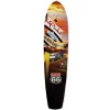 Slimkick Longboard Deck - Route 66 Series - Diner