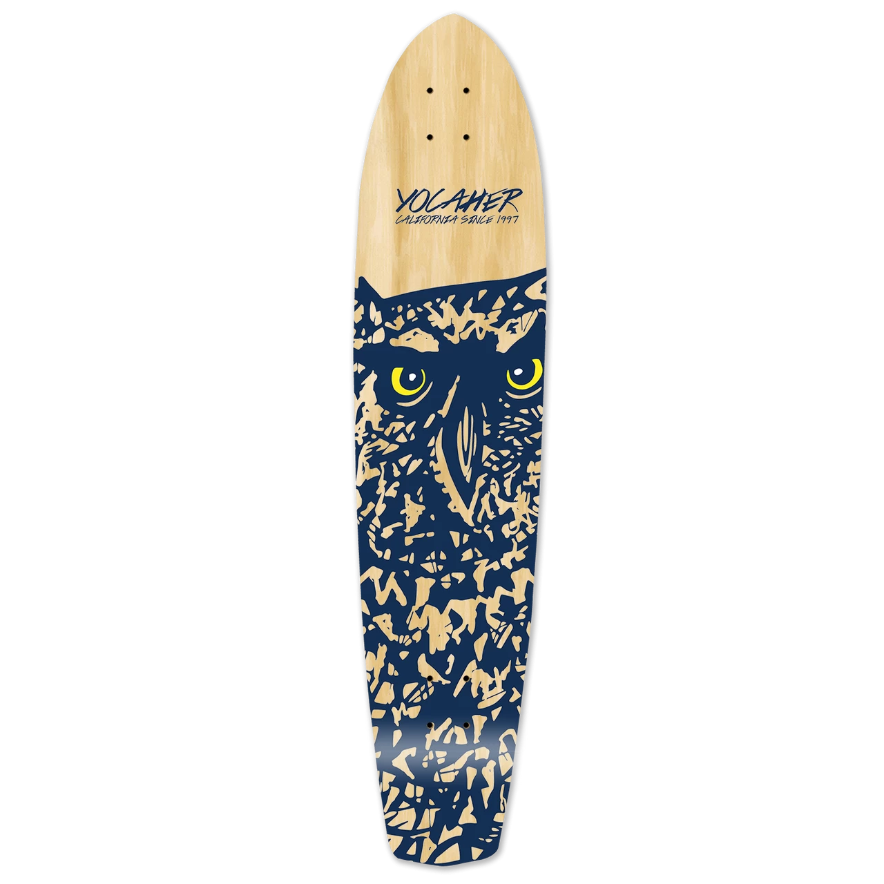 Slimkick Longboard Deck - Spirit Animal OWL 1 Slimkick Longboard Deck - Spirit Animal OWL