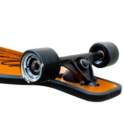 Aluminum Drop Through Complete Longboard - Gold -Professional Roller Skate Shop GOLD BOTTOM FLAT 12820.1521571892