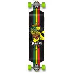 Drop Down Rasta Longboard Complete