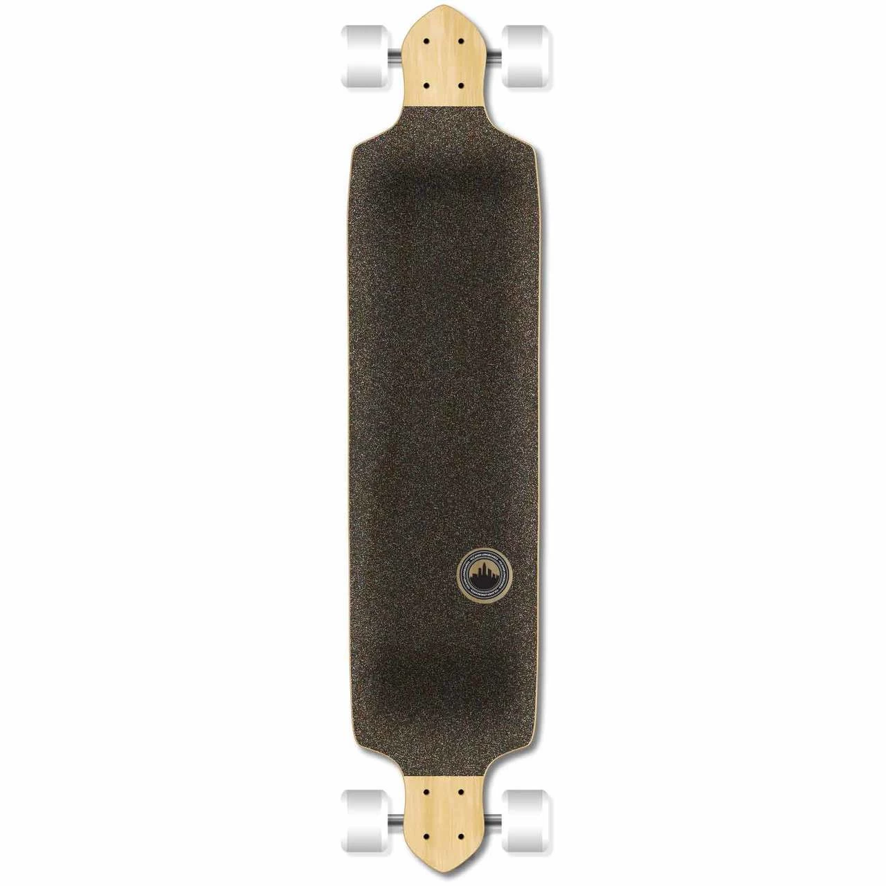YOCAHER Drop Down Crest Burgundy Longboard Complete 2 YOCAHER Drop Down Crest Burgundy Longboard Complete - Image 2