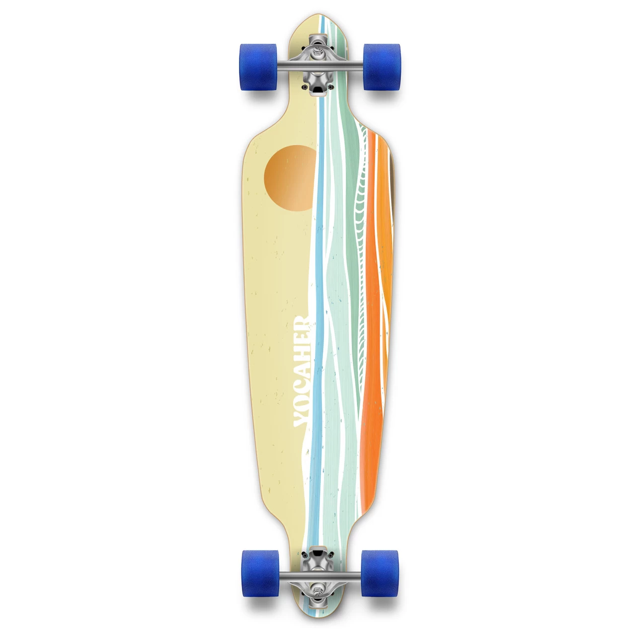 YOCAHER Drop Through Longboard Complete -Horizon Day 1 YOCAHER Drop Through Longboard Complete -Horizon Day