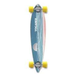 YOCAHER Pintail Longboard Complete - Horizon Night