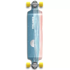 YOCAHER Drop Down Longboard Complete - Horizon Night