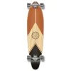 YOCAHER Kicktail Longboard Complete - Earth Series - Mountain