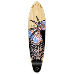 Kicktail Longboard Deck - The Bird Natural