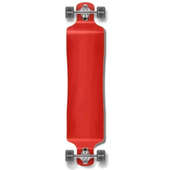 Lowrider Blank Longboard Complete - Stained Red