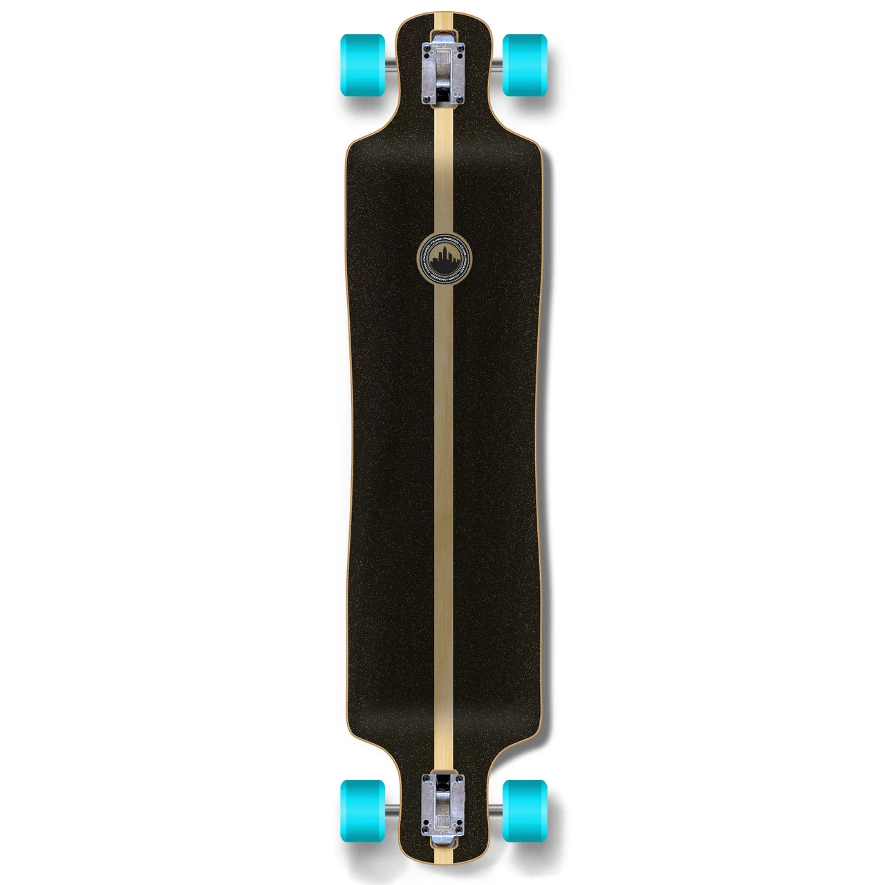 YOCAHER Lowrider Longboard Complete - Adventure Colored 2 YOCAHER Lowrider Longboard Complete - Adventure Colored - Image 2