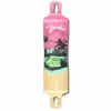 Lowrider Longboard Deck - VW Series - Pink N' Mint