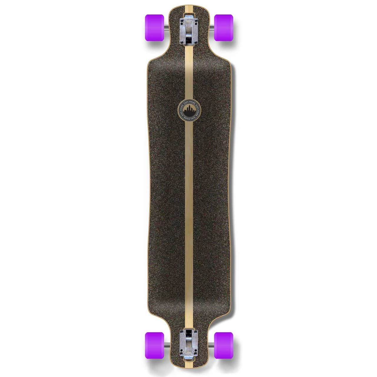 Lowrider Longboard Complete - Geometric Series - Purple 2 Lowrider Longboard Complete - Geometric Series - Purple - Image 2