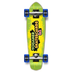 Yocaher Complete Micro Cruiser Skateboard Longboard - CANDY Series - Sour