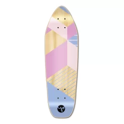 Mini Cruiser Deck - Geometric Series - Purple