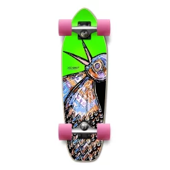 Yocaher Complete Mini Cruiser Skateboard Longboard - The Bird Green