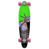 Kicktail Longboard Complete - The Bird Green