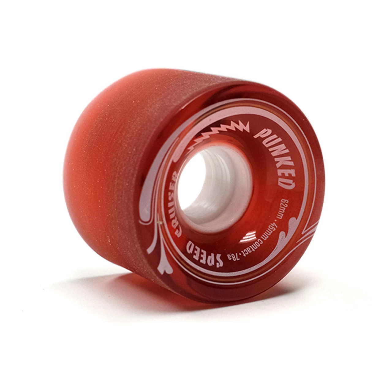 Speed Cruiser 62mm Longboard Wheels - Gel Red 2 Speed Cruiser 62mm Longboard Wheels - Gel Red - Image 2