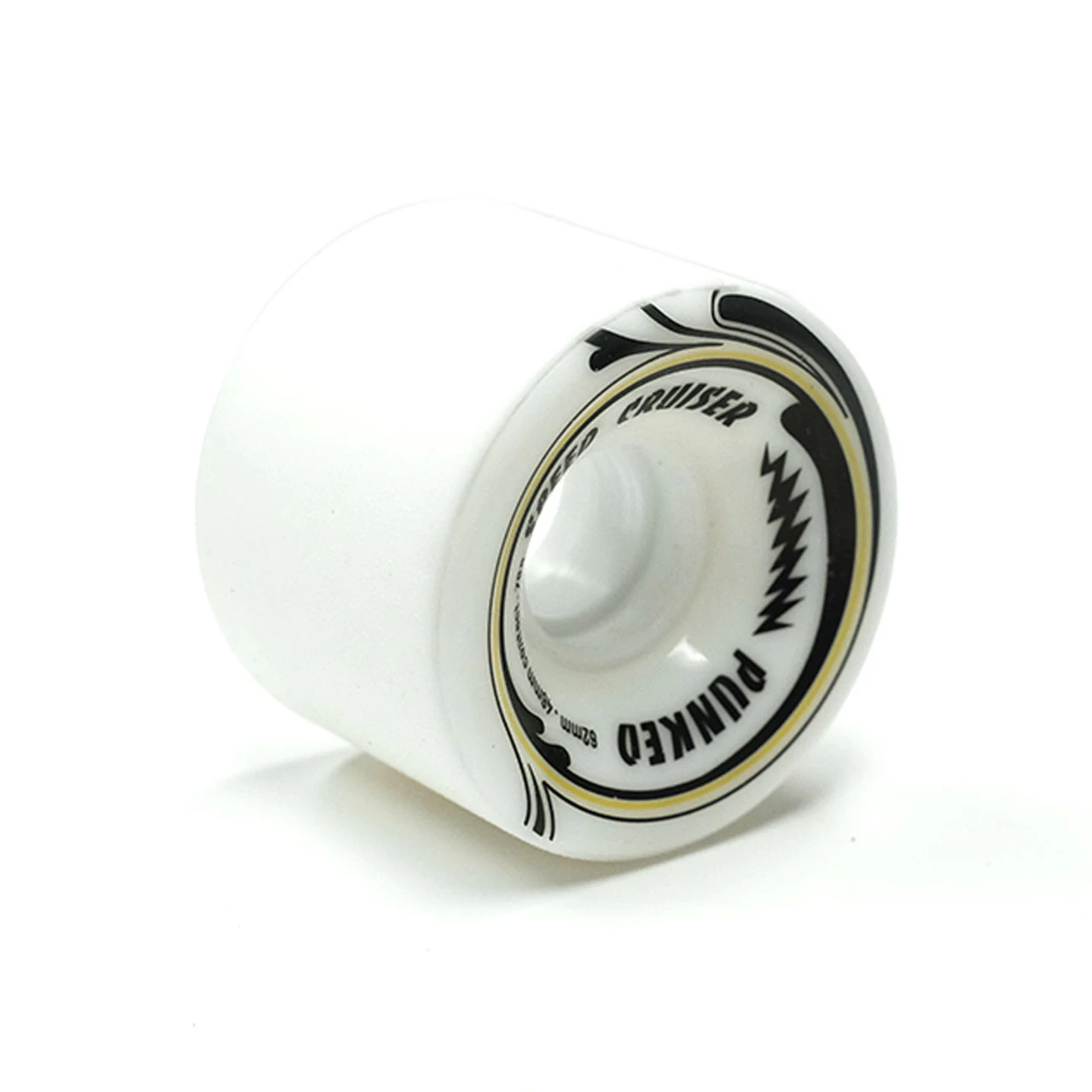 Speed Cruiser 62mm Longboard Wheels - Solid White 2 Speed Cruiser 62mm Longboard Wheels - Solid White - Image 2