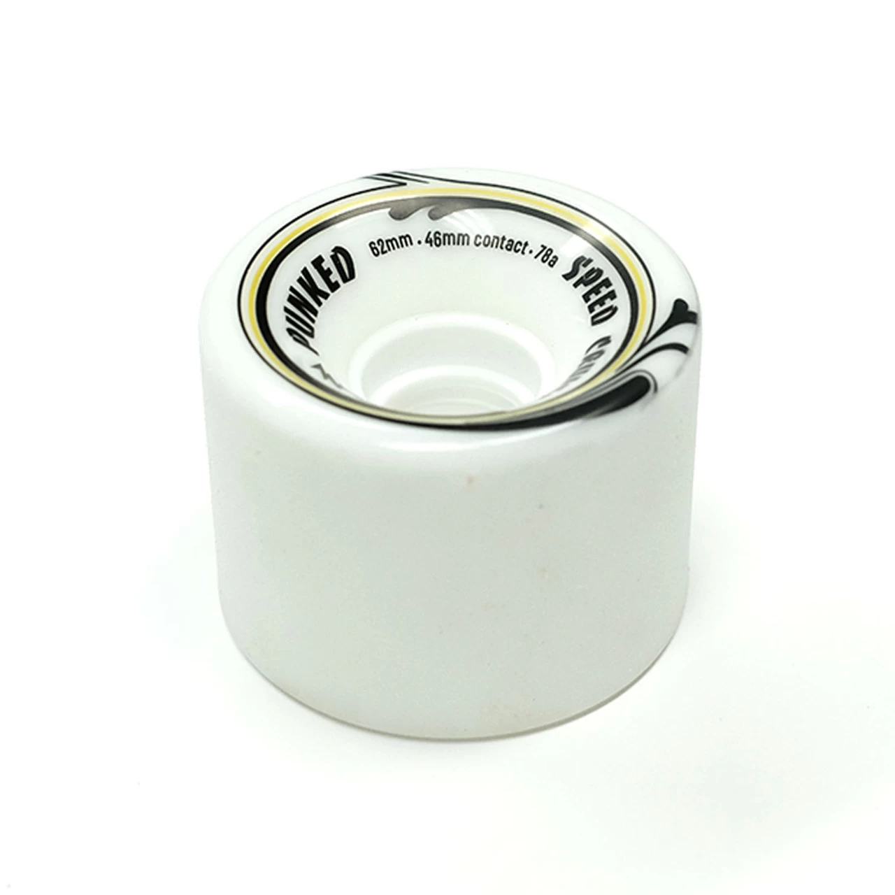 Speed Cruiser 62mm Longboard Wheels - Solid White 4 Speed Cruiser 62mm Longboard Wheels - Solid White - Image 4