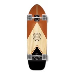 YOCAHER Old School Longboard Complete - Earth Series - Mountain