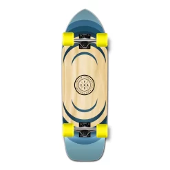 YOCAHER Old School Longboard Complete - Earth Series - Ripple