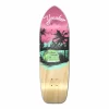 Old School Longboard Deck -VW Series - Pink N' Mint