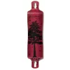 Lowrider Longboard Deck - In The Pines : Red