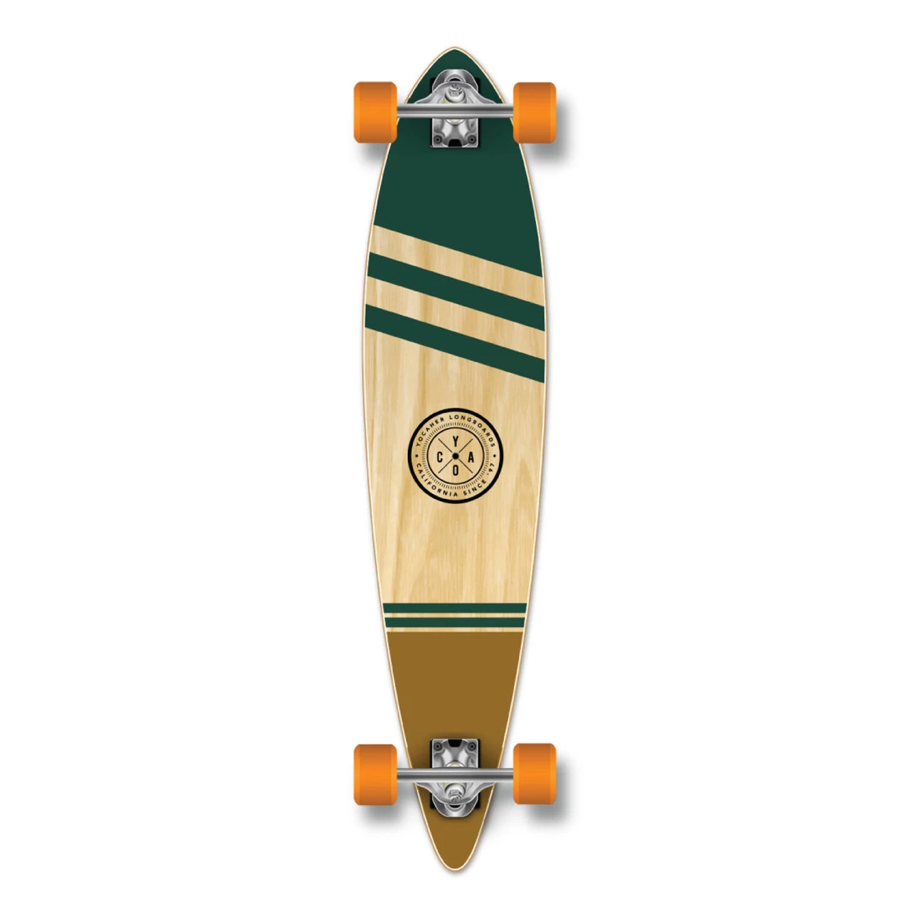 YOCAHER Pintail Longboard Complete - Earth Series - Wind 1 YOCAHER Pintail Longboard Complete - Earth Series - Wind
