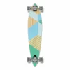Pintail Longboard Complete - Geometric Series - Green
