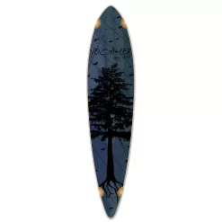 Pintail Longboard Deck - In The Pines : Blue