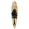 Pintail Longboard Deck - In The Pines : Natural