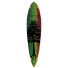 Pintail Longboard Deck - In The Pines : Rasta