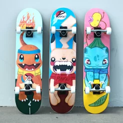 Yocaher Graphic Complete 7.75" Skateboard - PIKA Series - Bulbi -Professional Roller Skate Shop Pika Trio 81113.1555634039