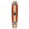Slimkick Longboard Complete - Crest Burgundy