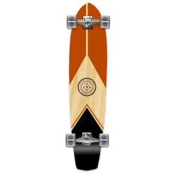 YOCAHER Slimkick Longboard Complete - Earth Series - Mountain