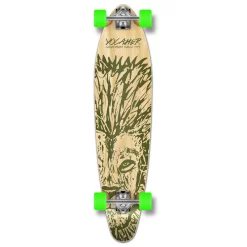Kicktail Longboard Complete - Spirit Animal LION