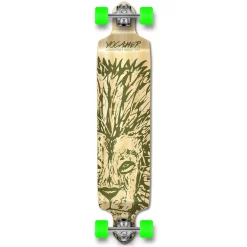 YOCAHER Drop Down Longboard Complete - Spirit Animal LION