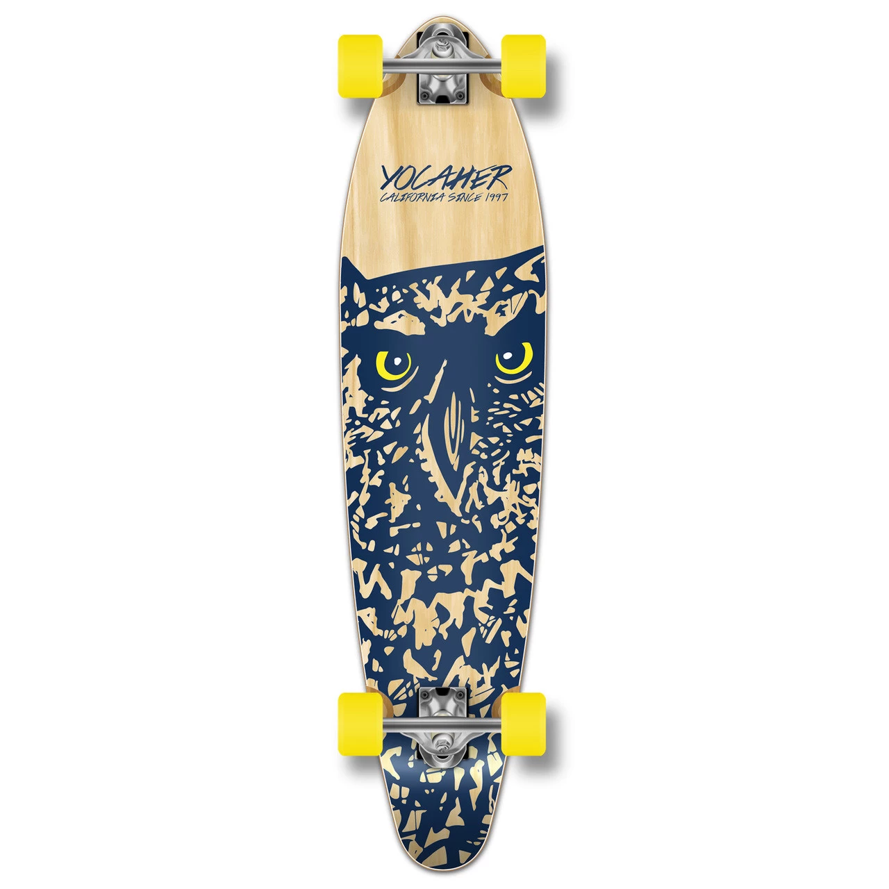 Kicktail Longboard Complete - Spirit Animal OWL 1 Kicktail Longboard Complete - Spirit Animal OWL